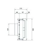 univers N 300x250mm podzespół dla wyłącznika mocy H3+ P250 +napęd silnikowy UK21LH1M HAGER