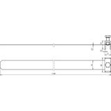 Obejma taśmowa z zaciskiem, szer. 25 mm, stal nierdzewna NIRO