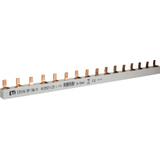 Szyna łączeniowa sztyftowa 3P 100A 16mm2 (36 mod.) IZS16/3F/36/V (1m) 002921123 ETI