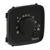 Valena Allure Plakietka Czarna Termostatu Pokojowego 755318 LEGRAND