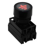 Wsk.uziem. NEF22WU 24V-230V czerwony