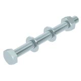 SKS 10X110, ŚRUBA Z ŁBEM SZEŚCIOKĄTNYM M10