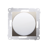 Simon 54 Sygnalizator świetlny LED – światło białe 230V złoty mat