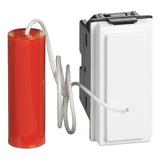 LIVING NOW - PRZYCISK Z CIĘGNEM NO/NC - 1 MODUŁ - BIEL, Bticino