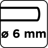 Frezy do drewna widiowe, trzpień 6 mm, zestaw 12 szt.