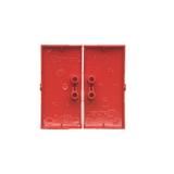 Simon 54 Klawisze do mechanizmów: SW5M SP2M czerwony