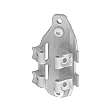 RZ201 Zawiasy TriLine-R drzwi standard (komplet na szafę) (zestaw)