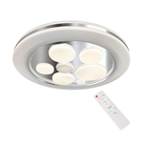 Milagro plafon LED Bubbles 48W 3600lm 3000K/6000K czarno/biały ML6195