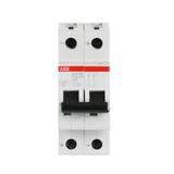 S202M-K0.2UC Wyłącznik nadprądowy 10kA AC/DC 2P K0.2A 2CDS272061R0087 ABB