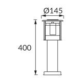 Lampa solarna LED ESTERA LED 40 0,12W 6500K