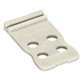 płytka odciążająca przewody jasnoszara