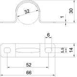 605, OBEJMY MOCUJĄCE 33MM OC.GAL