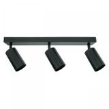 OPRAWA MADARA MINI BAZA 3xGU10 kinkiet prostokąt czarna