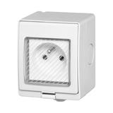 Gniazdo natynkowe hermetyczne IP55 Tuya Smart Wi-Fi OR-SH-17405 ORNO