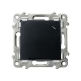 SZAFIR Łącznik schodowy z podświetleniem niebieskim - kolor czarny metalik