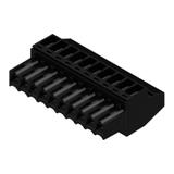 BL 3.50/10/90 SN BK BX Wtyk PCB (złącze wiązki), 3.50 mm, Liczba biegunów: 10, Przyłącze z jarzmem /48szt./ 1638860000 WEIDMÜLLER