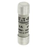 CYLINDRICAL FUSE 10 x 38 6A GG 500V AC Wkładka cylindryczna 10 x 38mm 6A GG 500V AC C10G6 EATON