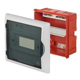 ECONOMIC BOX RP 1/6 drzwi transparentne (N+PE) l P 40