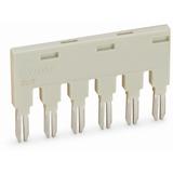 mostek grzebieniowy 6-torowy żółty