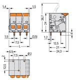 złączka do płytek drukowanych
