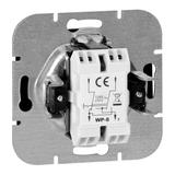 Łącznik krzyżowy podtynkowy Onyx, 10A, 250V, WP-8O, czarny OR-OE-7503/B ORNO