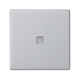 Simon Connect Klawisz 45x45 łącznika zwiernego z podświetleniem aluminium K114/8 KONTAKT