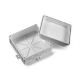 Puszka naścienna N180x180S szary