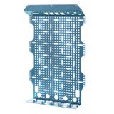 Płyta montażowa perforowana pod gniazdko i 4 adaptery RJ PM3x12RJ 001101351 ETI