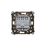 Simon 55 Przycisk zwierny potrójny szybkozłączka Szampański mat