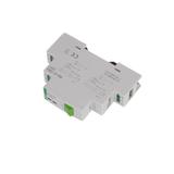 Przekaźnik bistabilny z przyciskiem do sterowania ręcznego i z pamięcią montaż na szynie DIN 230V BIS-411BM F&F