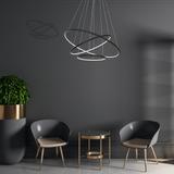 Milagro lampa wisząca LED Orion Black 99W 6930lm 3000K ML509