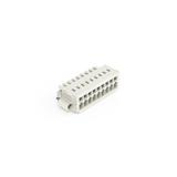 MCS-MINI Classic gniazdo 9-bieg. j-szare raster 3,5 mm /50szt./ WAGO