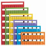 ramka z oznacznikami bez nadruku zielona