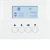 BERKER K.1 KNX RF quicklink Łącznik żaluzjowy czasowy do sterownika żaluzjowego i mechanizmu załączającego Berker.Net biały 85745179 HAGER