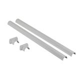 Zestaw Wykończeniowy Do Kolumny 1 I 2-Komorowej Z Teleskopowową Regulacją Aluminiowy 653067 LEGRAND