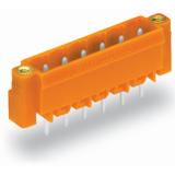 MCS-MIDI Classic wtyk 10-bieg. pomarańczowy raster 5,08 mm