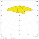 Oprawa SL AREA SPD LA V 90W 727 RV35ST GY