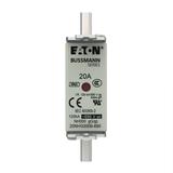 NH FUSE 20AMP 690V gG SIZE 000 Wkładka NH000 20A 690V GL/GG podwójny wskaźnik 20NHG000B-690 EATON