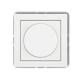 DECO Elektroniczny regulator oświetlenia przycisk-obrót do lamp LED biały DRO-2 KARLIK