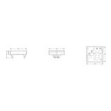 gniazdo przelotowe 5-torowe część górna