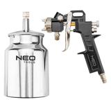 Pistolet lakierniczy dolny zbiornik 1.0 l, dysza 1.5 mm