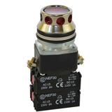 Przycisk NEF30-KL4Y/24V czerwony W0-NEF30-KL 4Y C PROMET