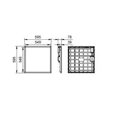 Panel LED Coreline RC132V G6 48S/940 PSU W60L60 OC IP65 PHILIPS