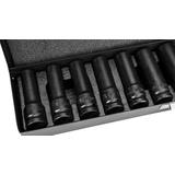 Nasadki udarowe 1/2", 10-24 mm, zestaw 11 szt.