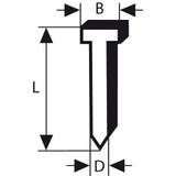 GWÓŹDŹ SK64-20 57G 1.6MM 2000 PC