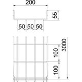 GRM 55/200, KORYTKO SIATKOWE GRM 55/200 FT