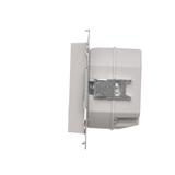 Simon 55 Oprawa oświetleniowa LED 230V (0,93 W) Barwa ciepła biała 3100K Jasnoszary mat