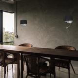 Milagro kinkiet Casino E27 + LED 1W 4000K czarny/chrom ML6378