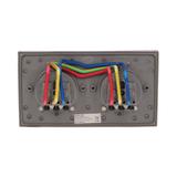 Hermetyczne gniazdo elektryczne podwójne IP55 stal nierdzewna OR-AE-1398 ORNO