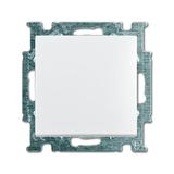 BASIC55 Wyłącznik z klawiszem 1-biegunowy  biały alpejski